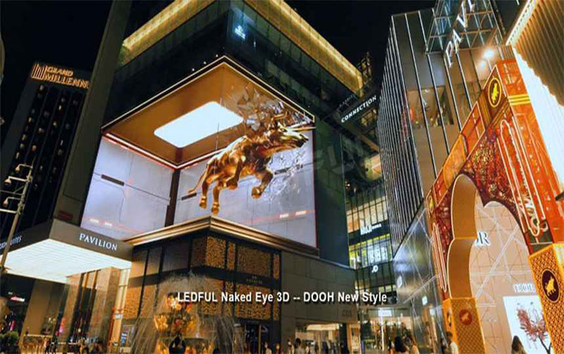 LEDFUL Naked Eye 3D -- DOOH New Style LEDFUL Naked Eye 3D -- DOOH New Style