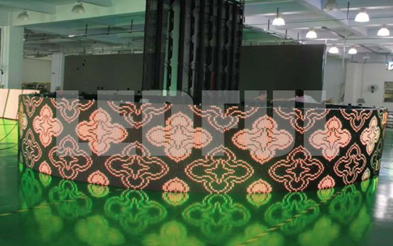 Customized Irregular Shaped LED Display Project Customized Irregular Shaped LED Display Project