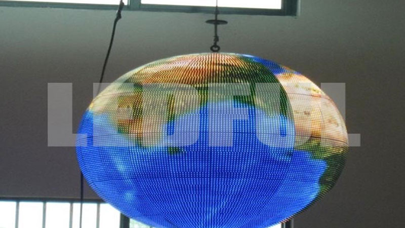 Customized Irregular Shaped LED Display Project Customized Irregular Shaped LED Display Project