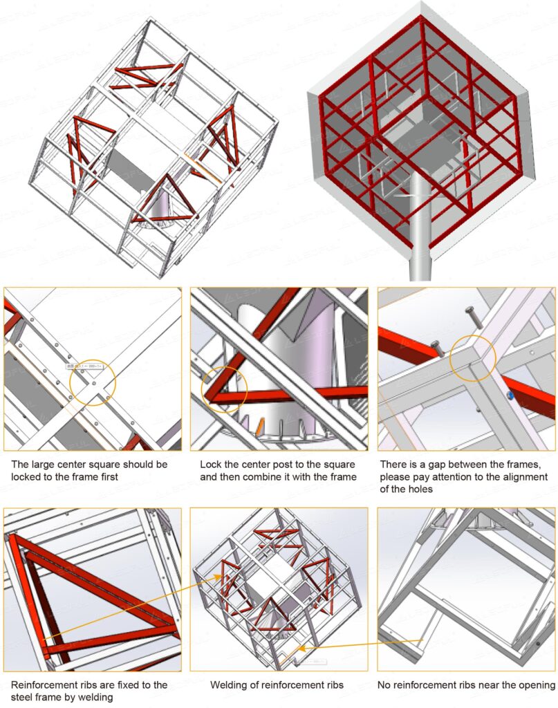 multiple-led-cube-design
