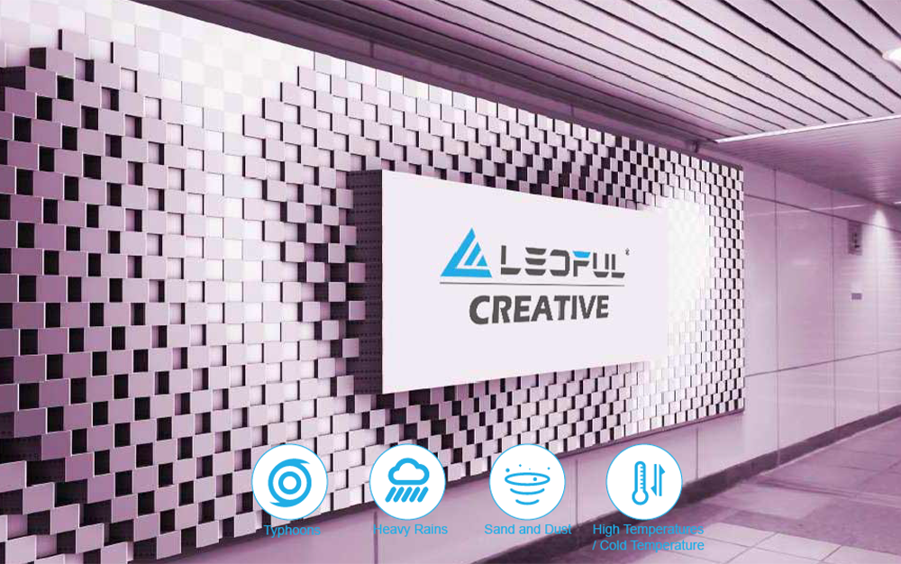 Kinetic-LED-Display Strong-Weather-Resistance