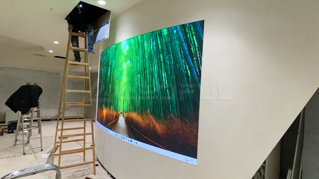 Austria FLEX1.56 GOB Flexible LED Display-1