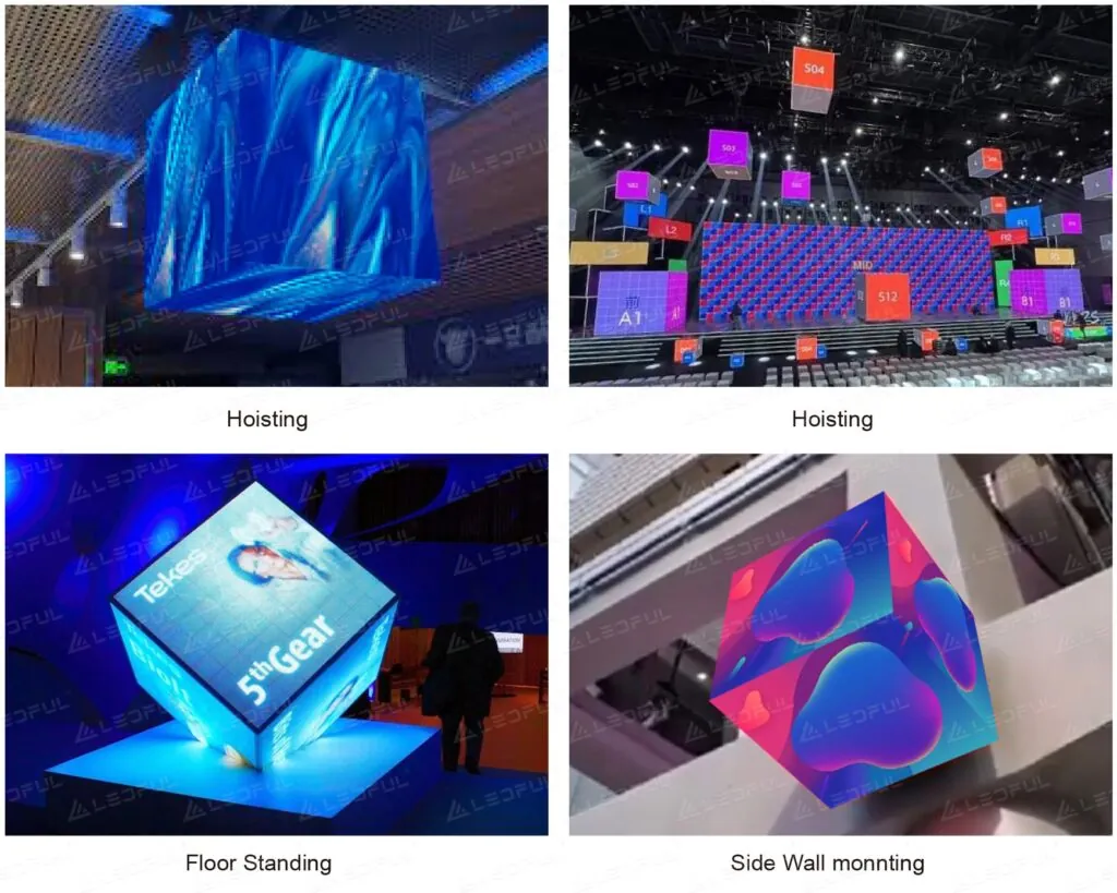 cube led display