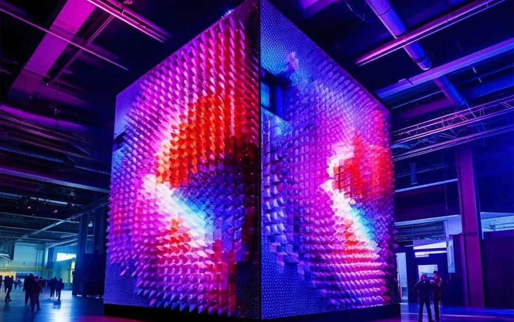 kinetic led display