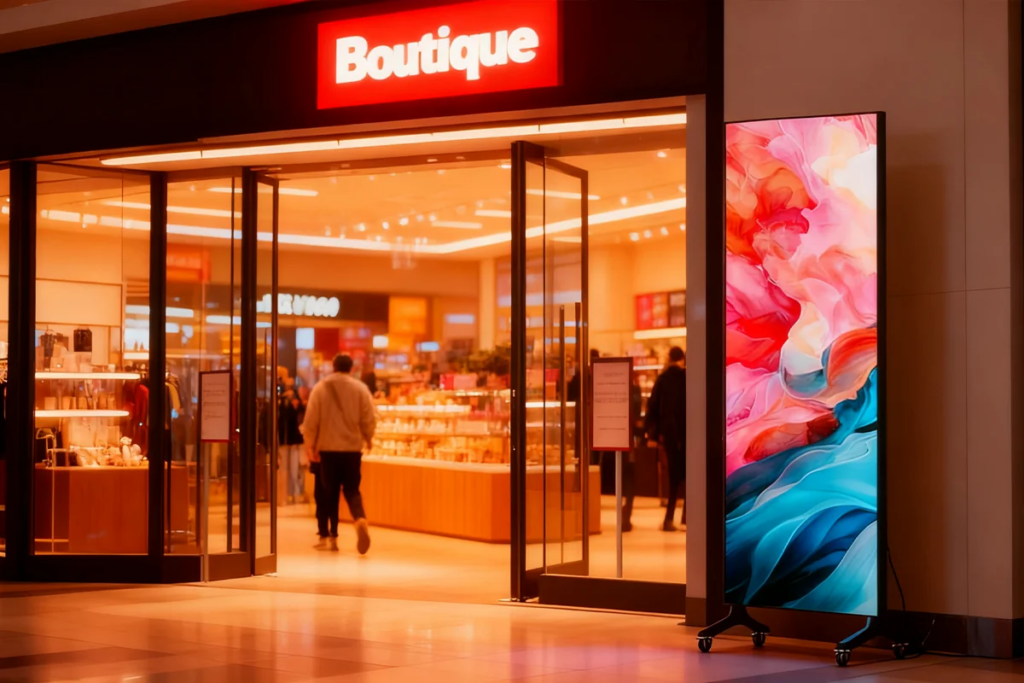 LED poster displays