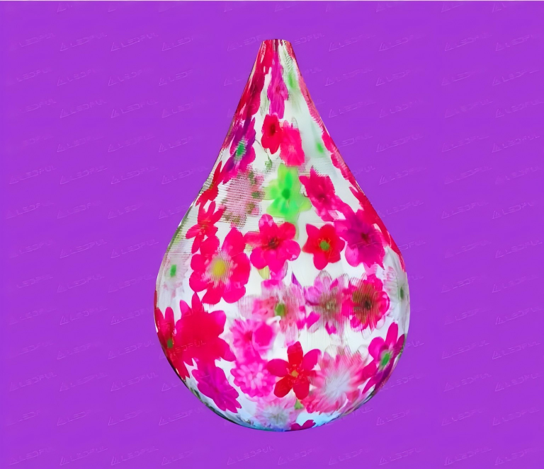 Waterdrop-Shaped LED Display