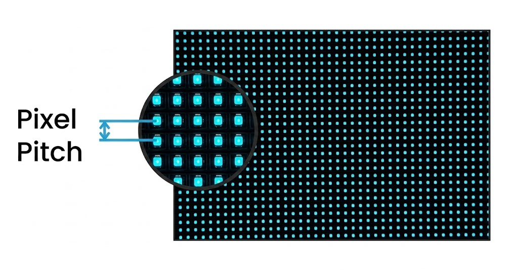 what is pixel pitch